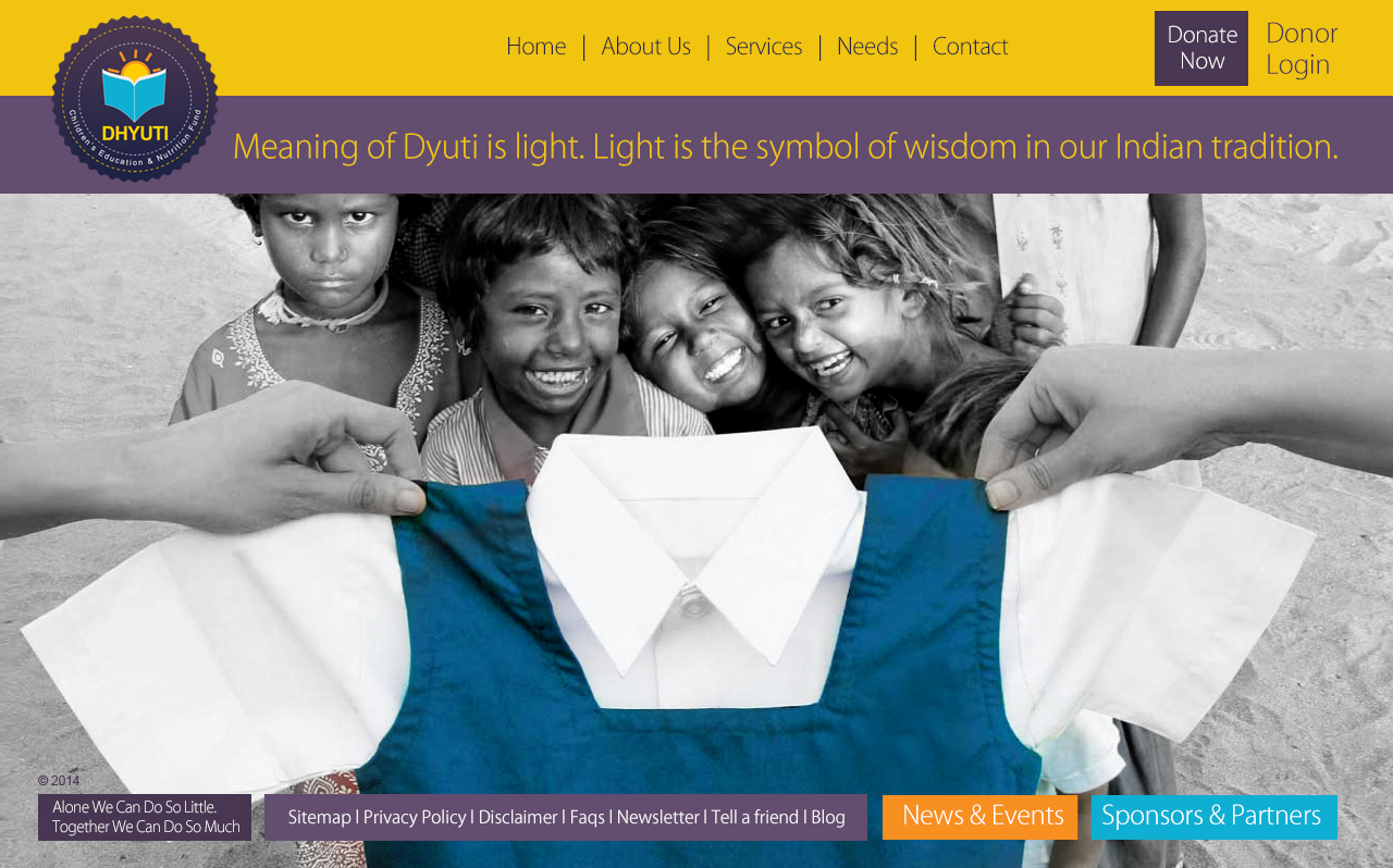 Dhruthi website design