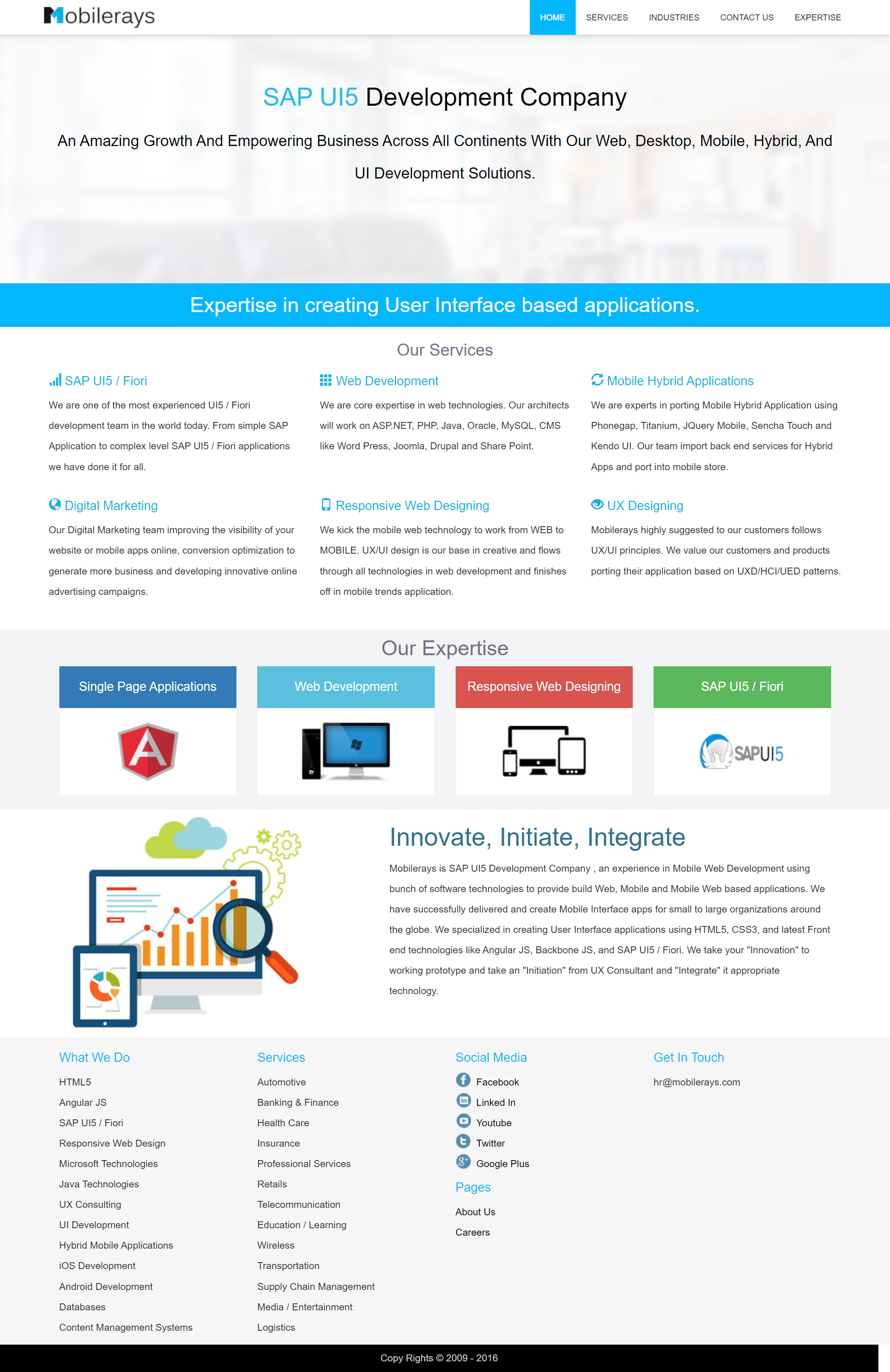 MobileRays theme